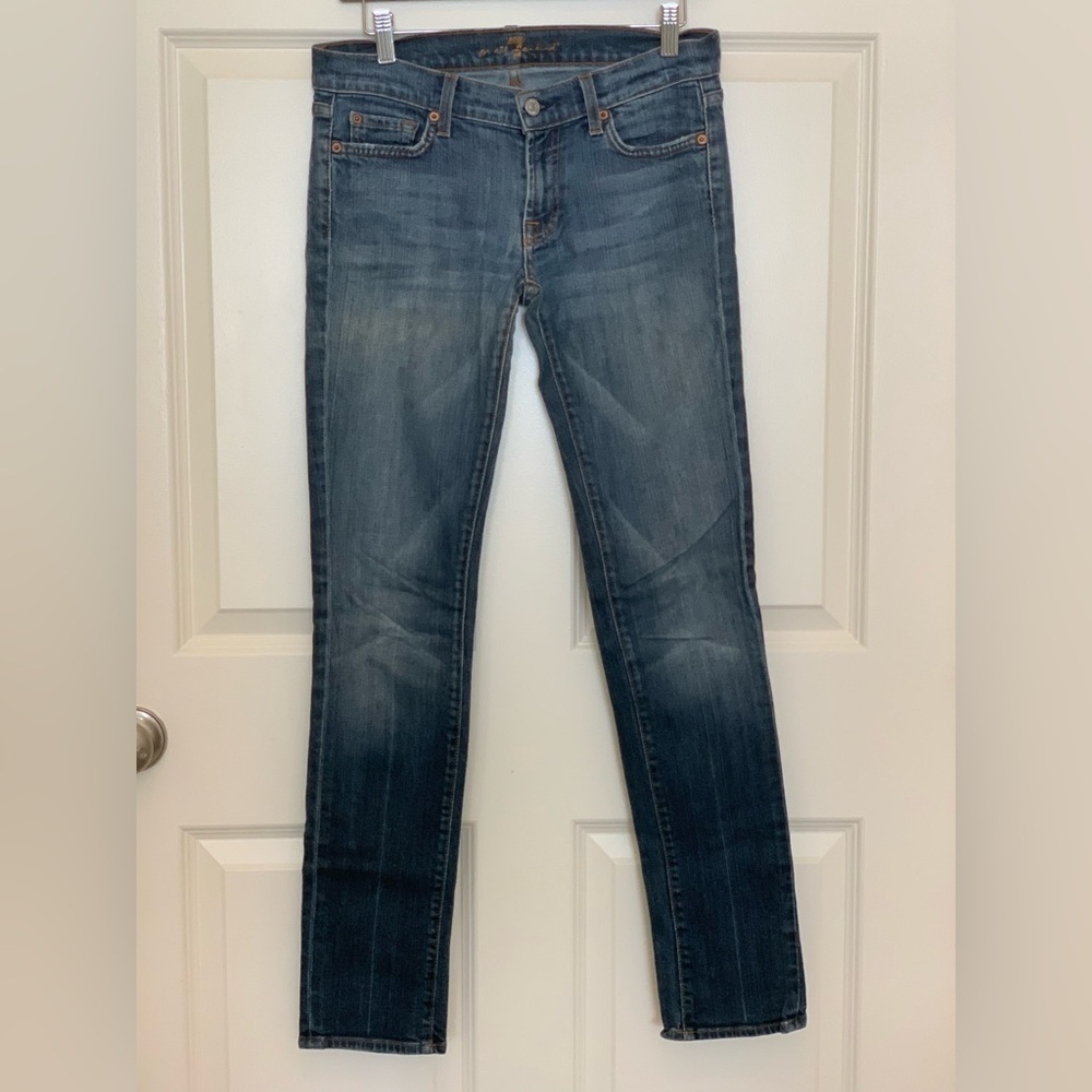 7 For All Man Kind Roxanne slim leg Jeans. Size-27